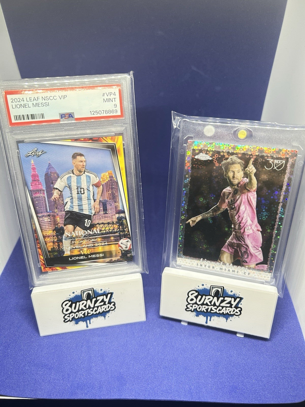 Lionel Messi card lot back
