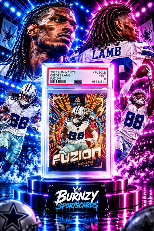 CeeDee Lamb Luminance Fuzion PSA 9